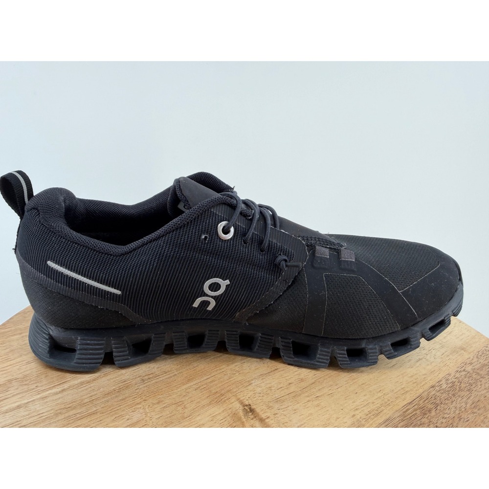 On Cloud 5 Waterproof Mens Running Shoes Black 59.98842 Size 7.5 - Picture 7 of 13